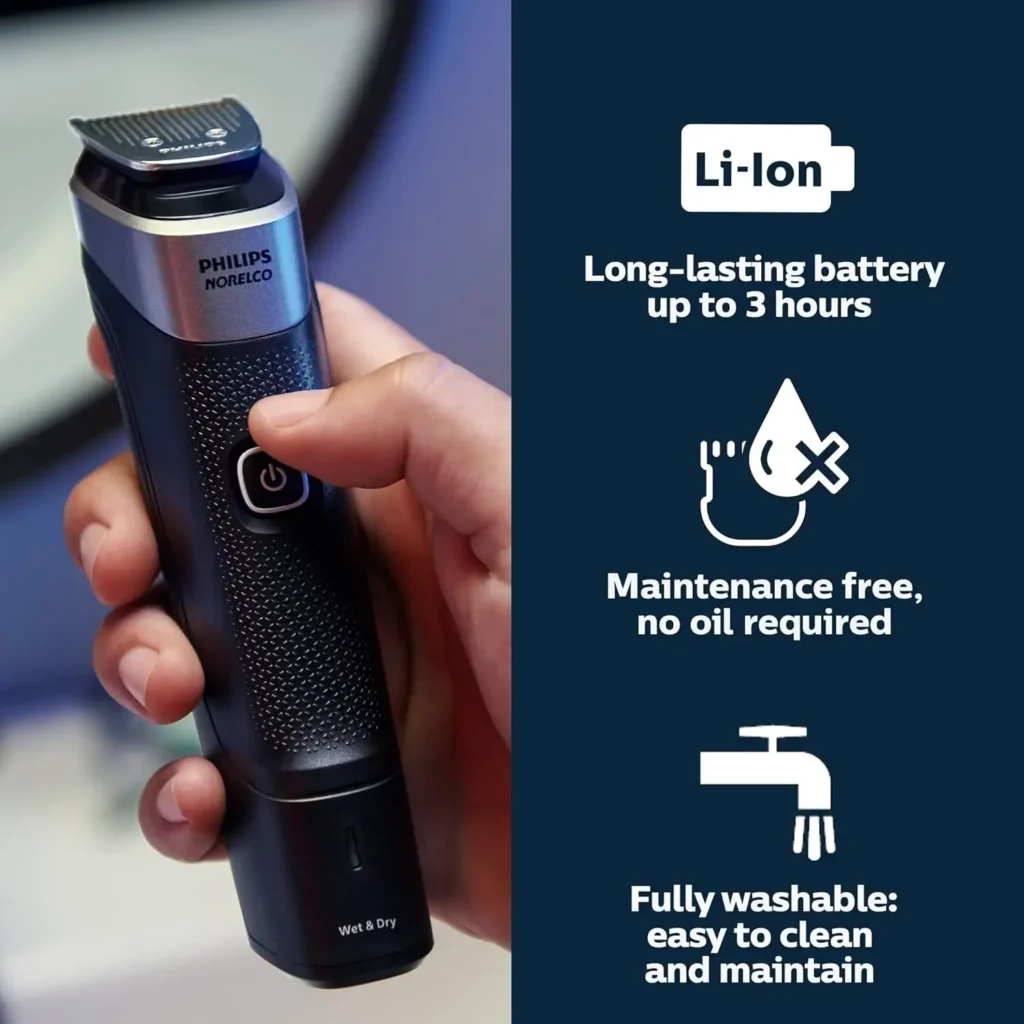 Philips Norelco Multigroom Series 5000 Review – All-in-One Grooming Kit with Long-Lasting Power
