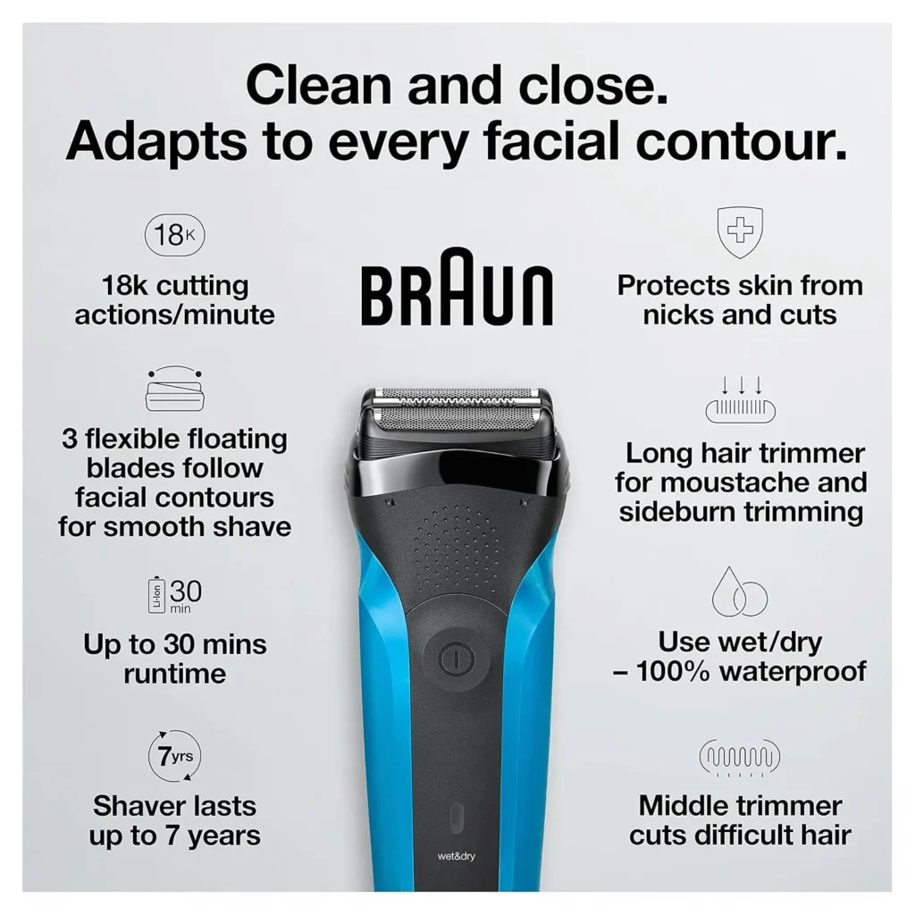 Braun Series 3 310s Electric Foil Shaver Review – Is It Worth Buying?