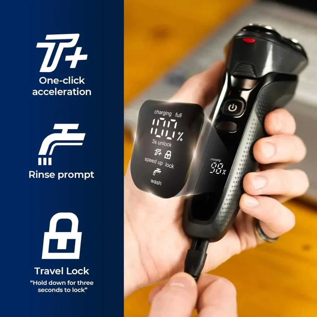 Cordless Electric Razor for Men