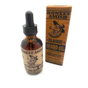 Honest Amish Classic Beard Oil – Best Organic Beard Oil for Soft, Healthy Beards