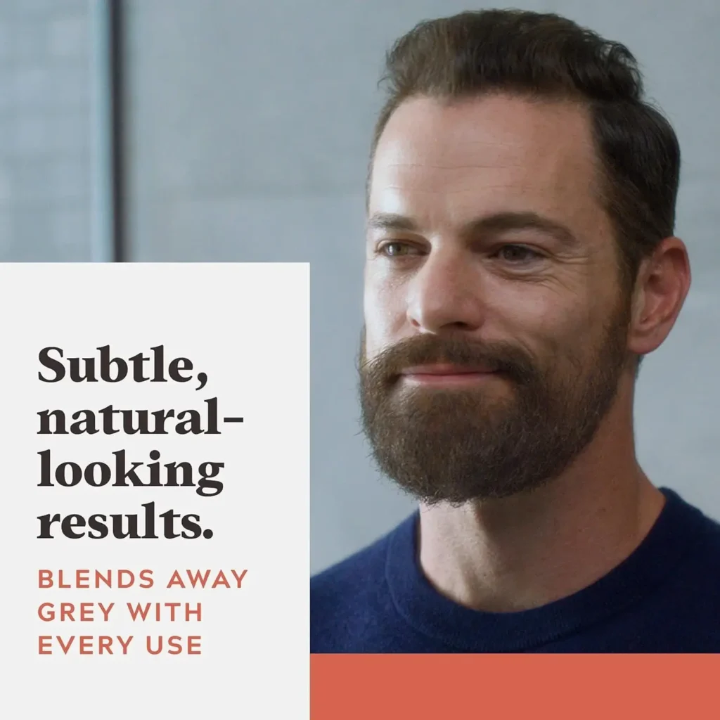 Just for Men Control GX Beard Wash | Gradually Reduce Gray & Keep Beard Fresh