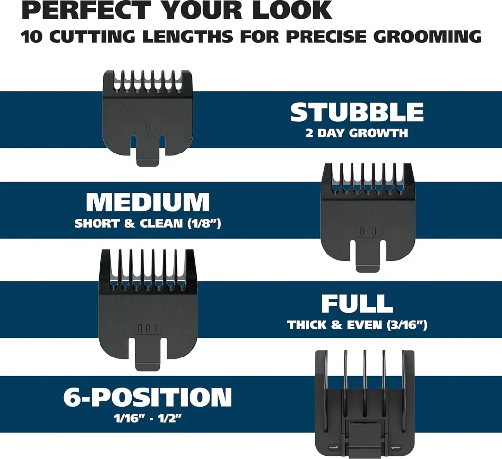 Wahl Groomsman Battery Operated Facial Hair Trimmer