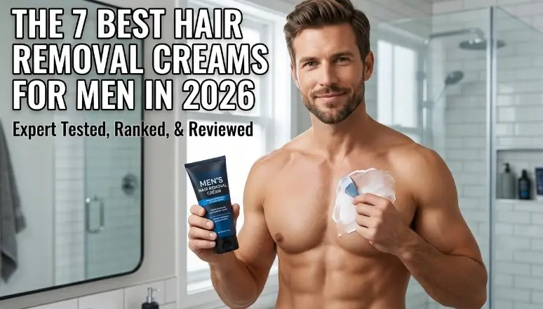 7 Best Hair Removal Creams for Men (2026 Tested & Safe)
