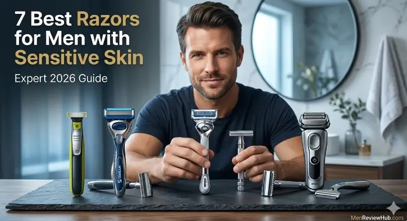 7 Best Razors for Men with Sensitive Skin (2026) Stop Razor Burn