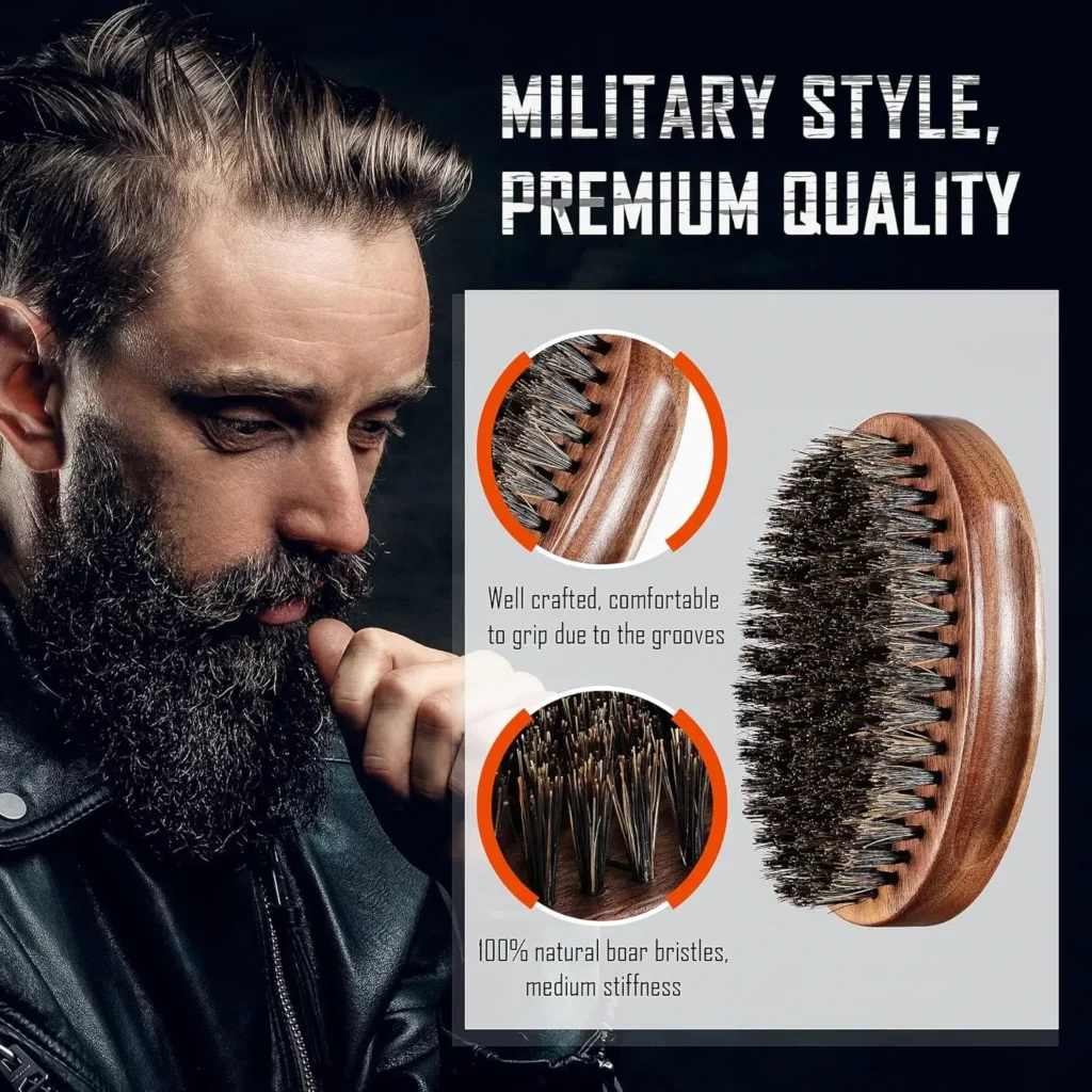 BFWood Small Travel Beard Brush Review