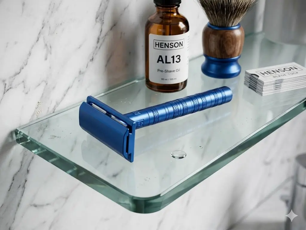 Henson AL13 Safety Razor For Reactive Skin
