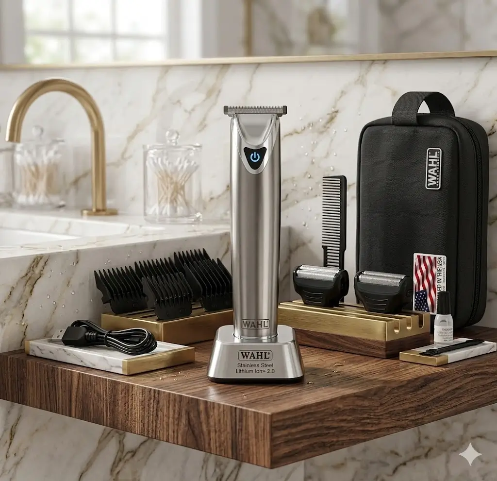 Wahl Stainless Steel Lithium Ion+ 2.0