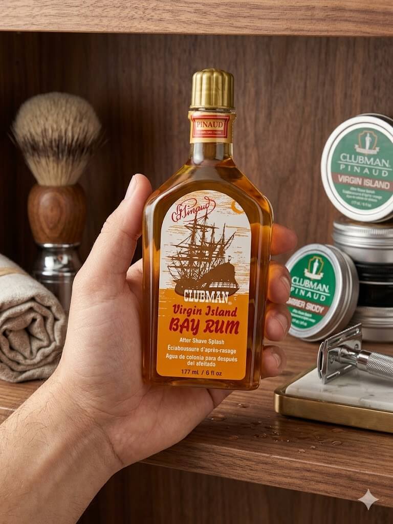 Clubman Pinaud Virgin Island Bay Rum