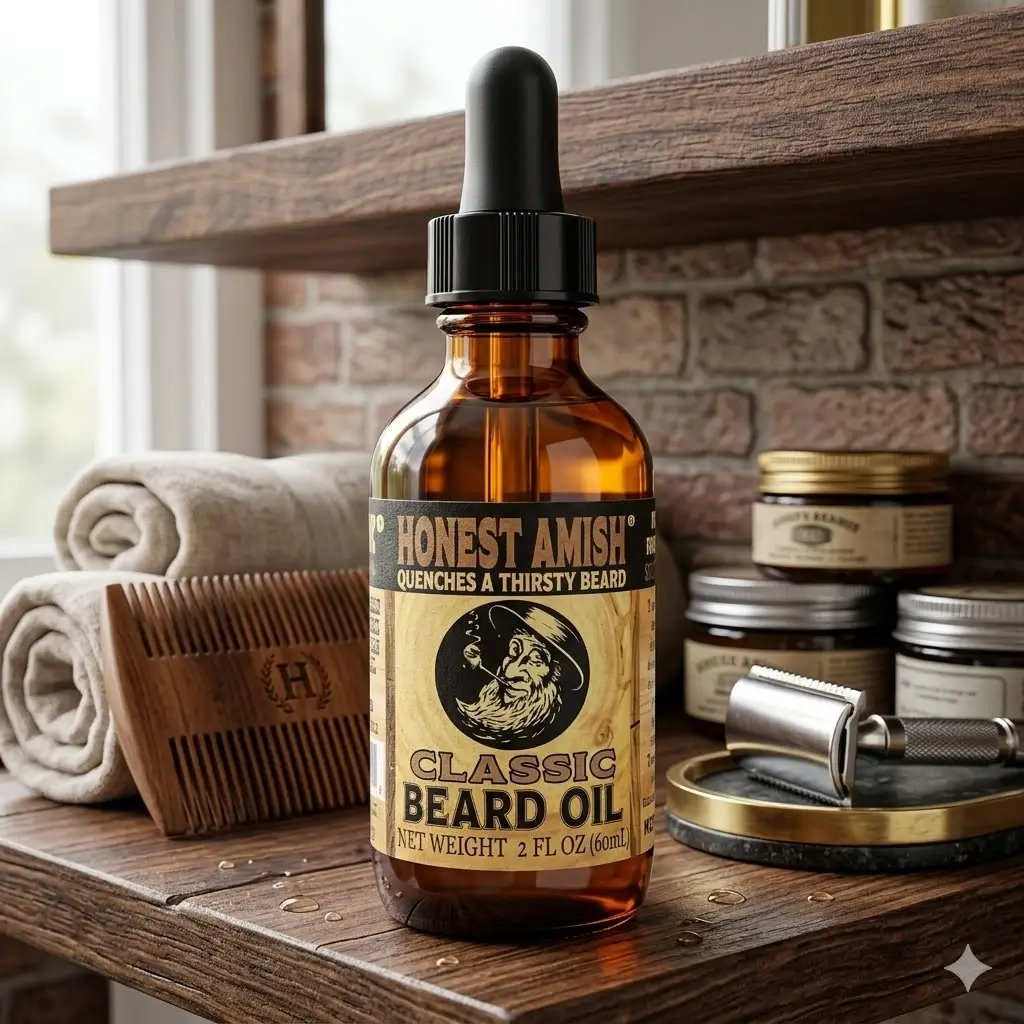 Honest Amish Classic Beard Oil