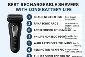 Best Rechargeable Shavers with Long Battery Life