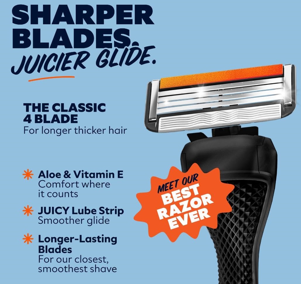 The DSC 4-Blade The Easy-Rinse Workhorse