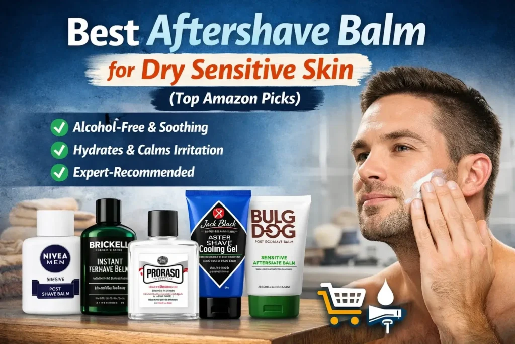 Best Aftershave Balm for Dry Sensitive Skin
