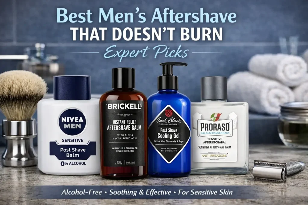 Men’s Aftershave That Doesn’t Burn