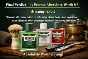 Proraso Aftershave Review 2026