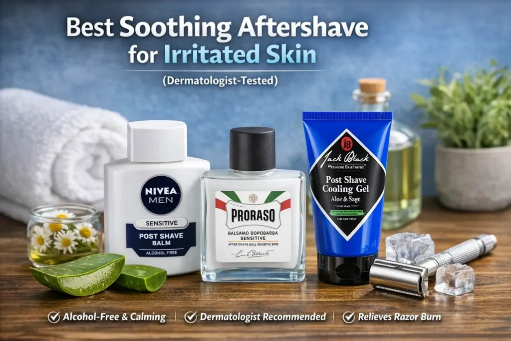 Soothing Aftershave for Irritated Skin