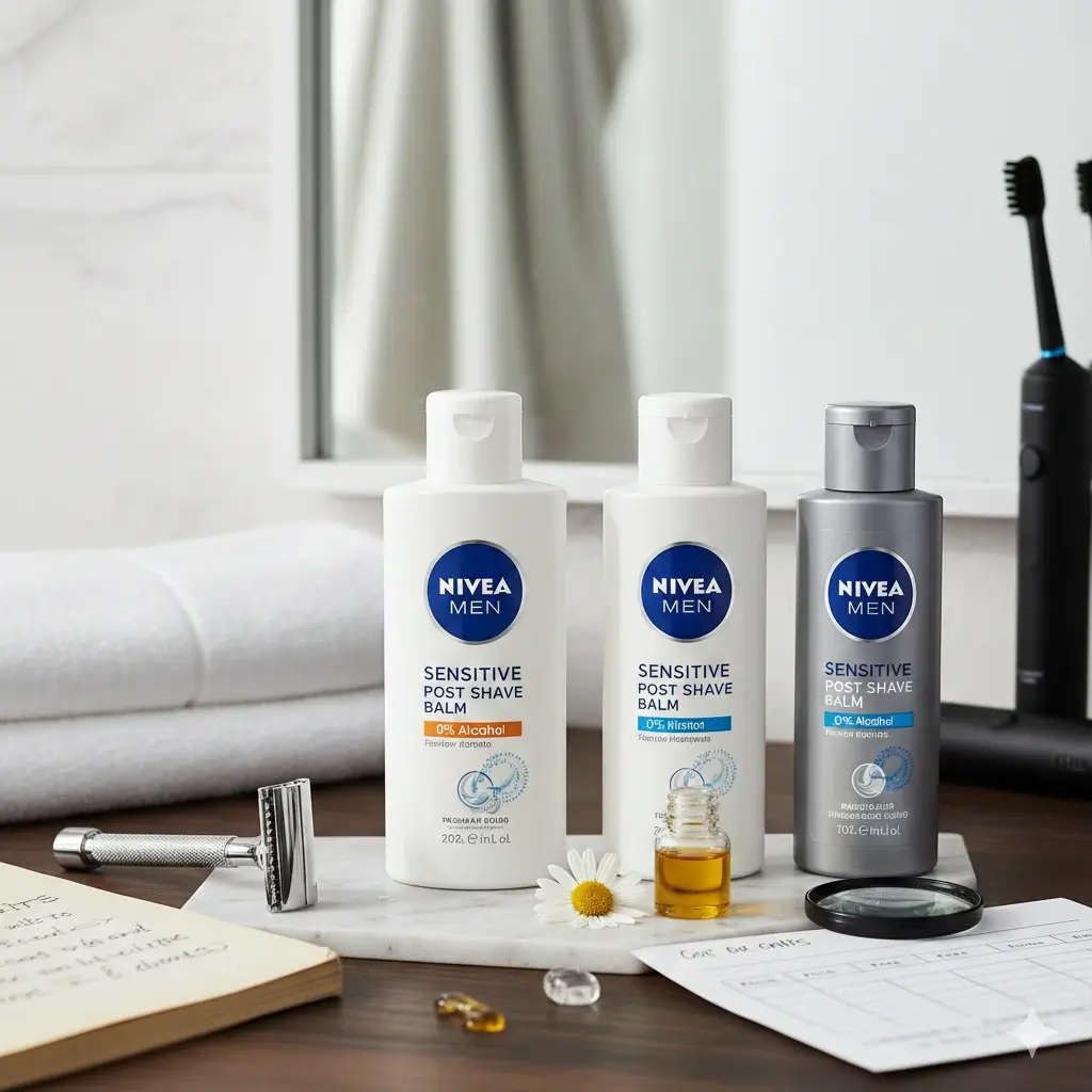 Testing the Nivea Men Sensitive Post Shave Balm: Performance Analysis