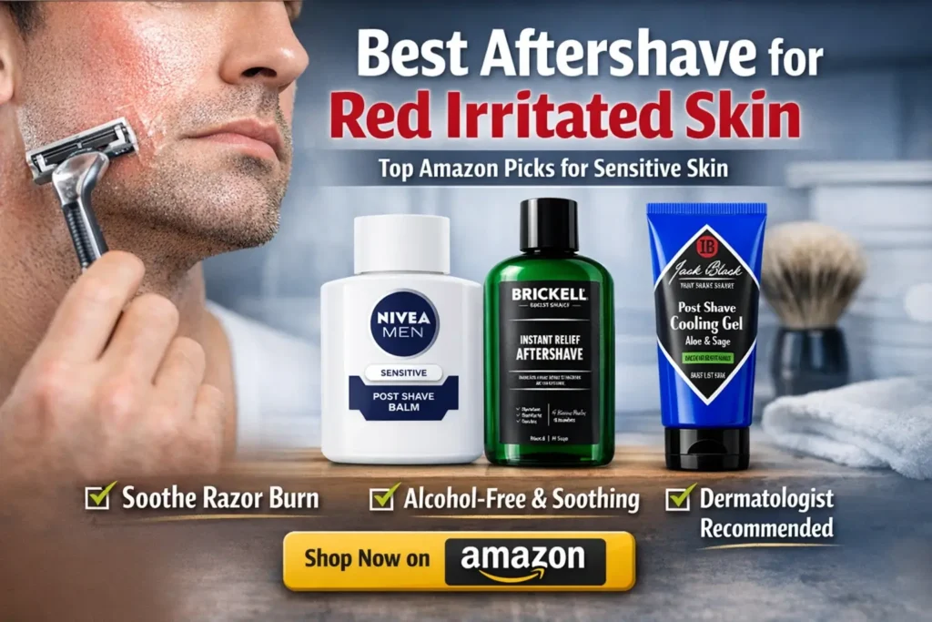 Aftershave for Red Irritated Skin