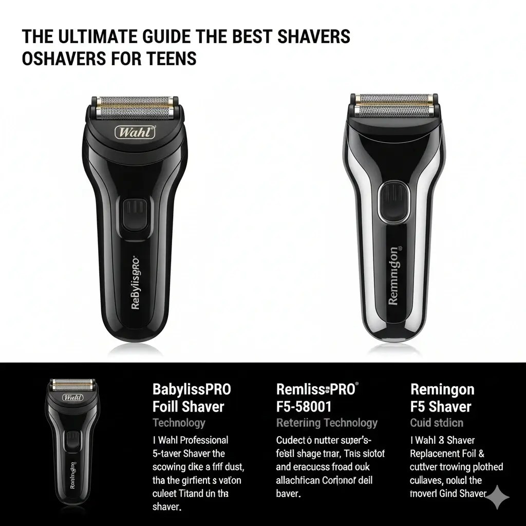Best Budget Foil Shavers for Teenagers No More Razor Burn!