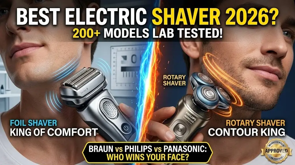 Best Electric Shaver 2026 Braun vs Philips vs Panasonic (Final Results)