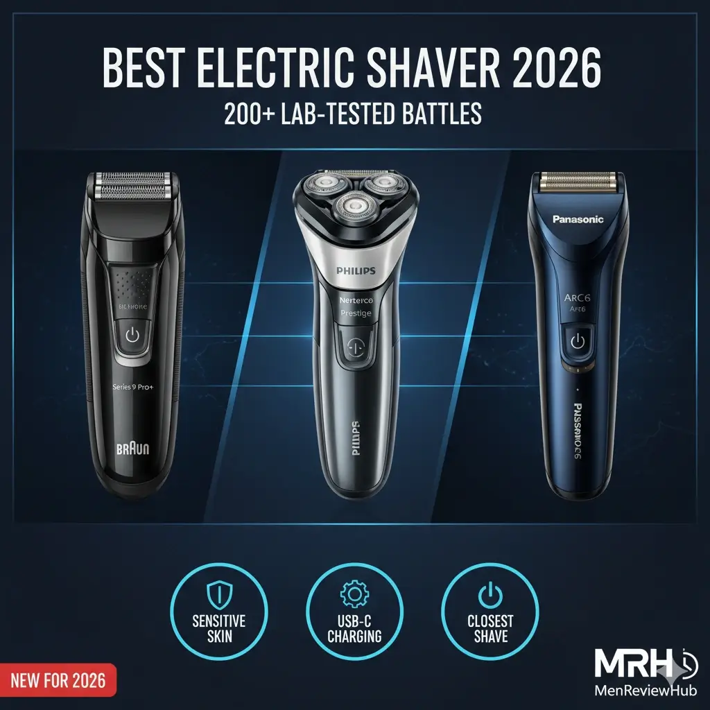 Best Electric Shaver 2026 Braun vs Philips vs Panasonic (Final Results)