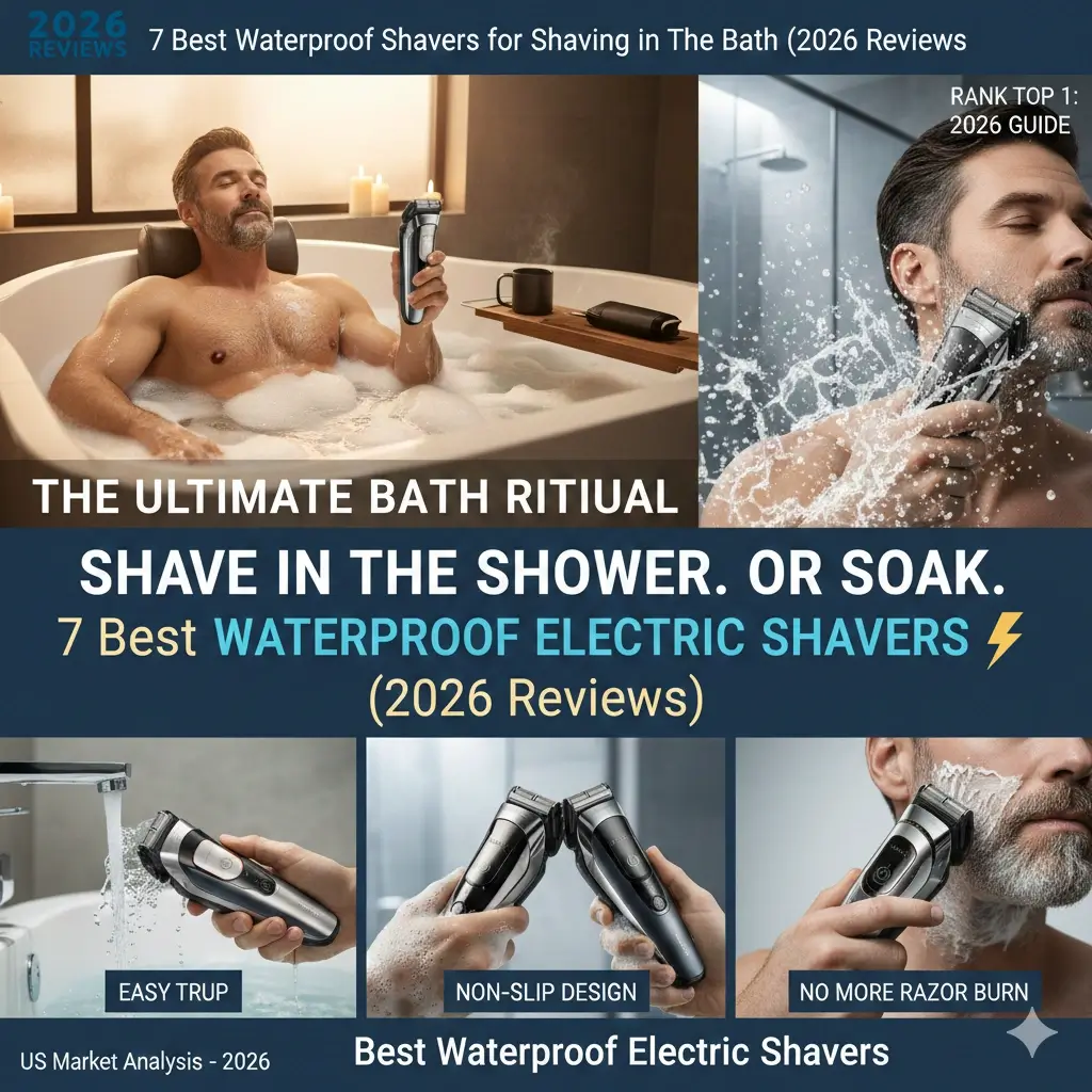 Best Waterproof Electric Shaver for Shaving in the Bath (2026)