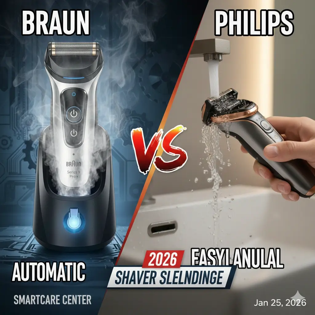 Braun SmartCare Center vs Philips cleaning
