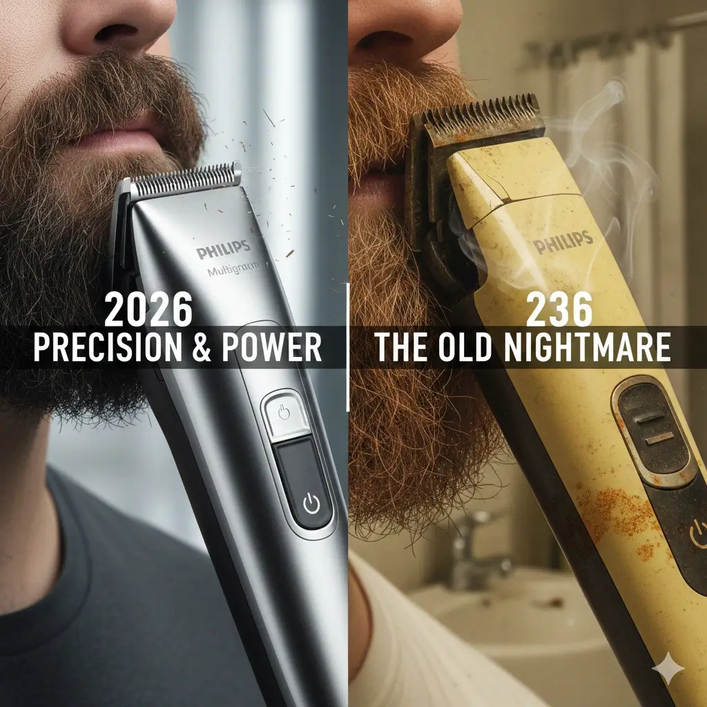 Comparison between premium steel trimmer blades and cheap drugstore clippers
