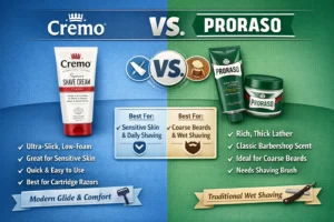 Cremo vs Proraso Shaving Cream