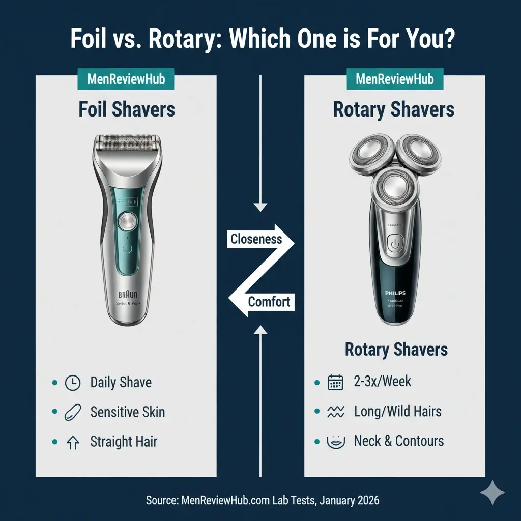 Deep Dive Foil vs. Rotary – The Eternal Battle