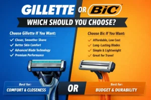 Gillette Disposable vs Bic Disposable Razors