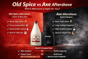Old Spice vs Axe Aftershaves