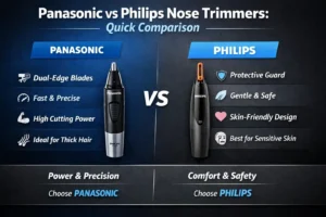 Panasonic vs Philips Nose Trimmers