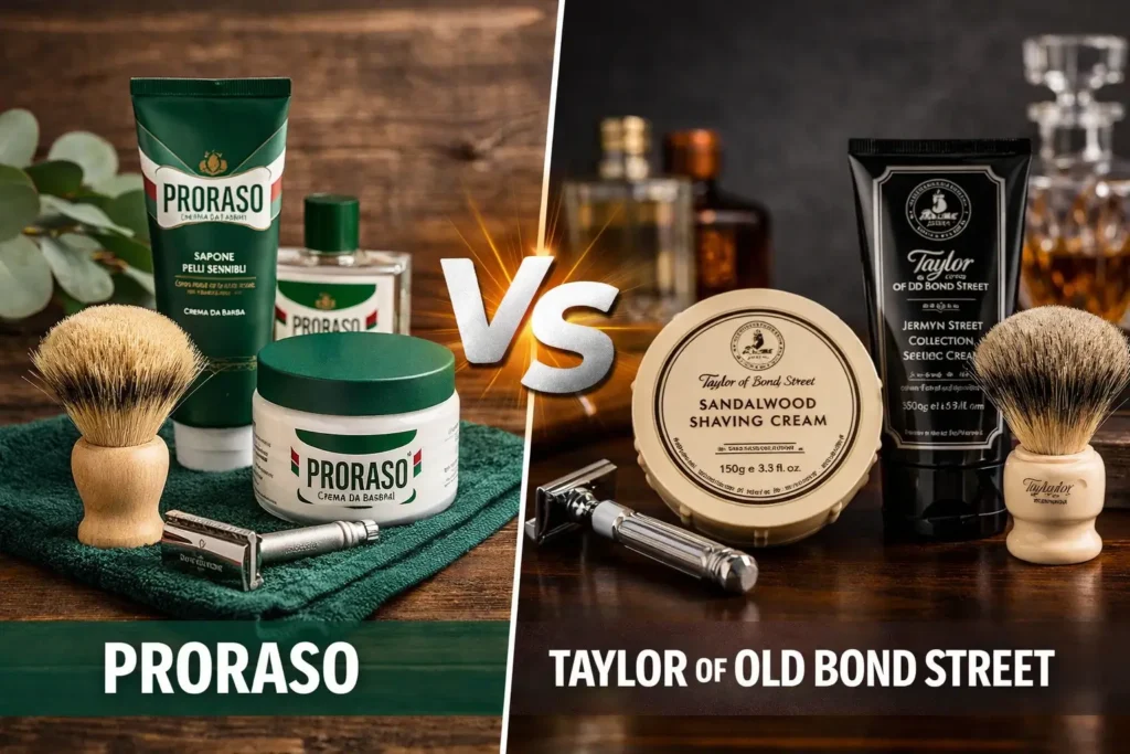 Proraso vs Taylor of Old Bond Street