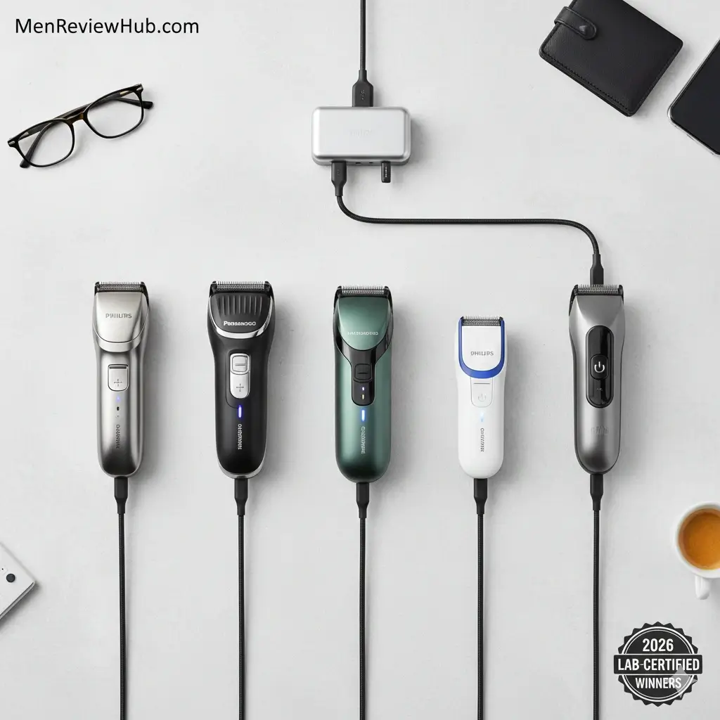 Top 5 best beard trimmers and body groomers of 2026 lined up