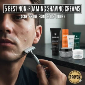 5 Best Non-Foaming Shaving Creams for Acne Stop the Bleeding!