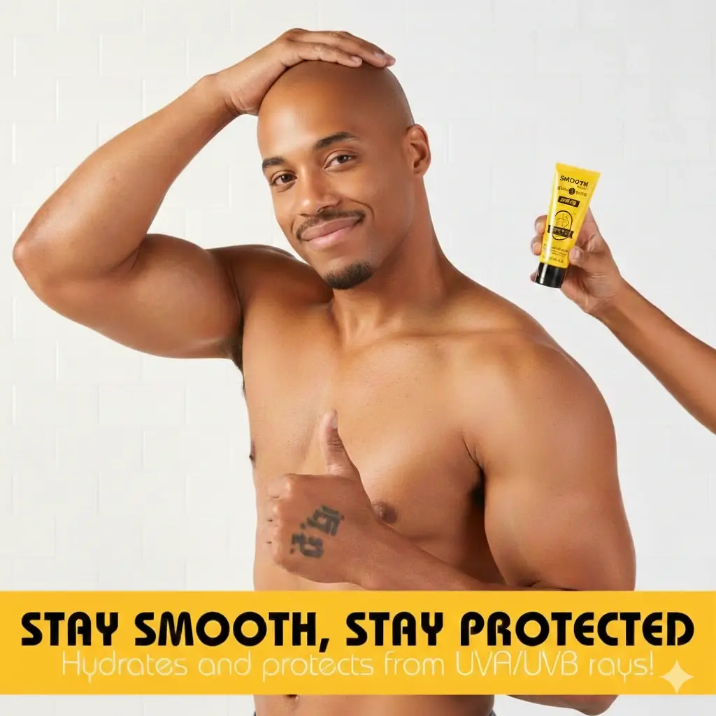 Bee Bald SMOOTH PLUS Review The Best No-Shine Scalp SPF 30