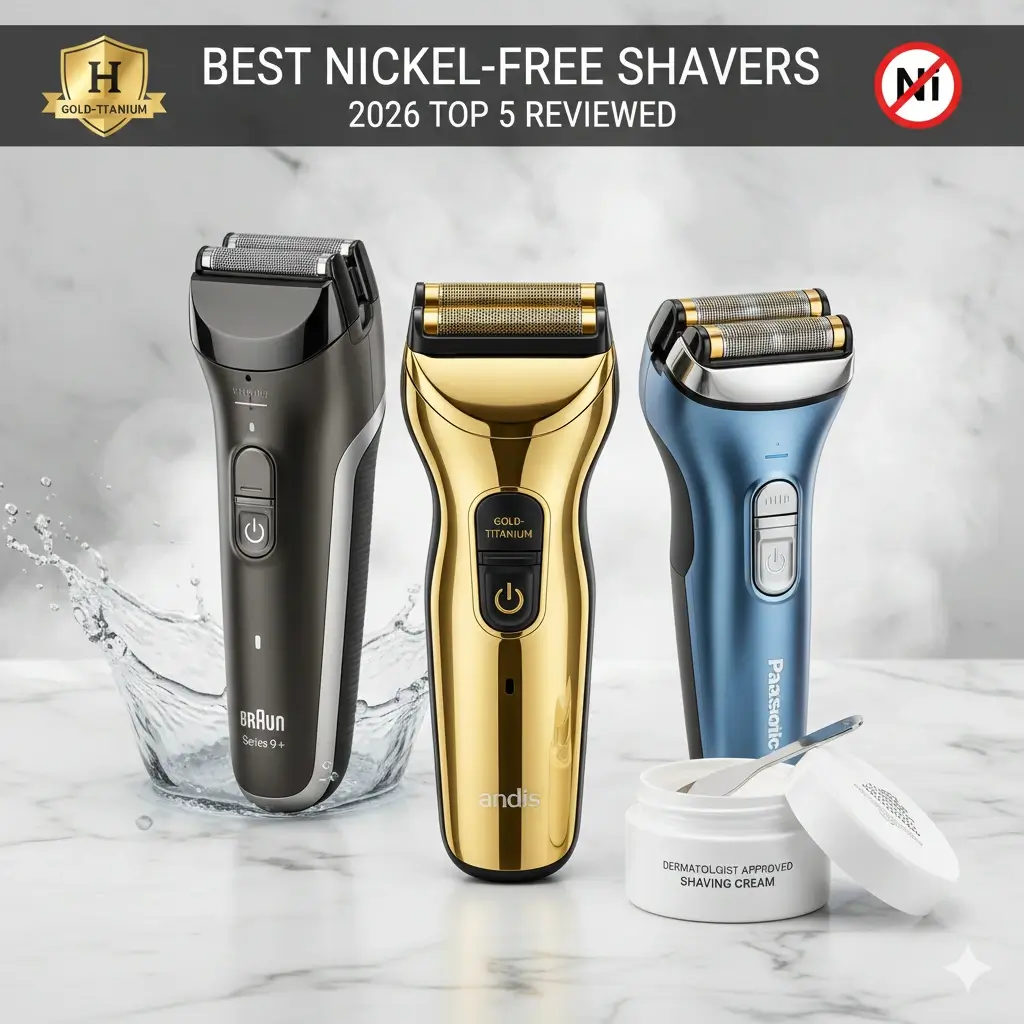 Best Hypoallergenic Electric Shaver for Nickel Allergy (2026)