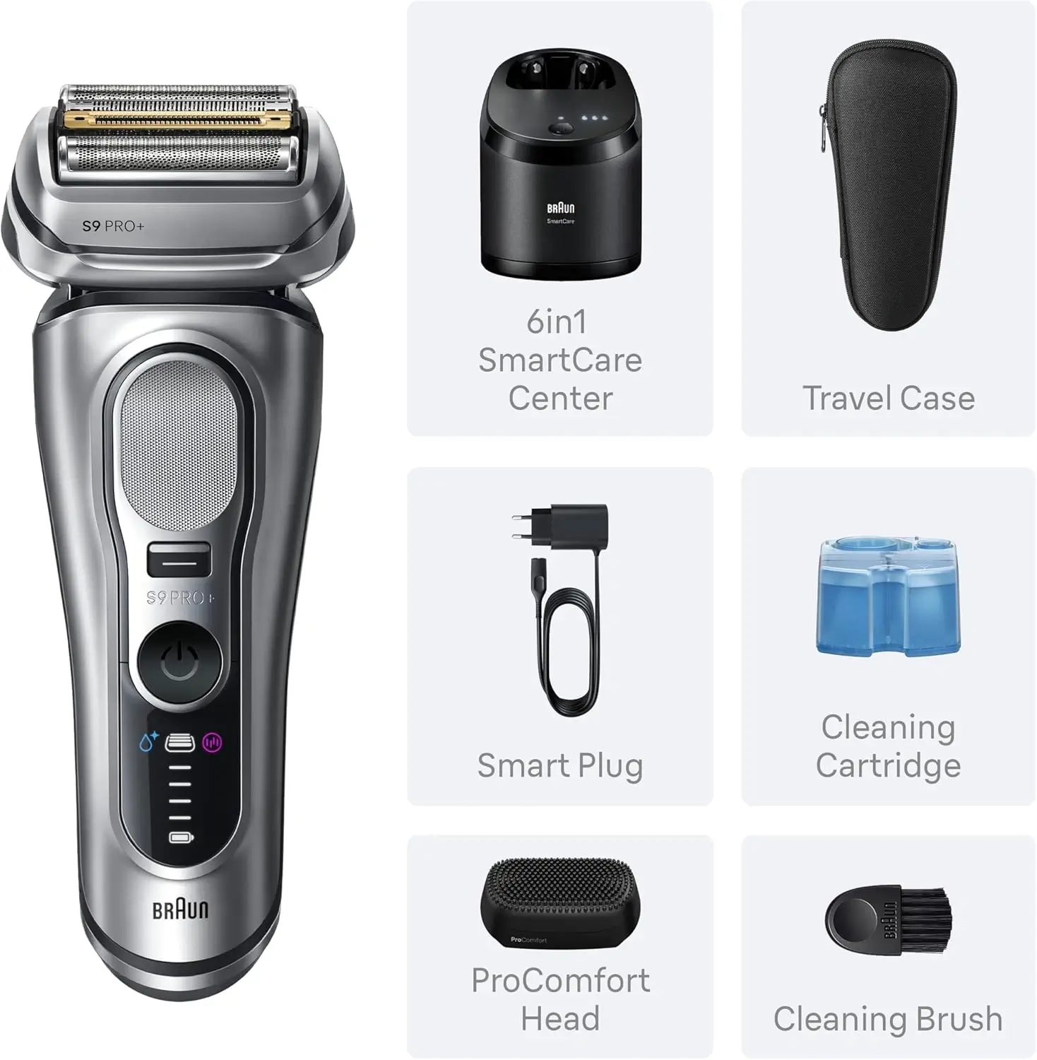 Braun Series 9 PRO+ – The Best Premium Electric Shaver for Bald Heads