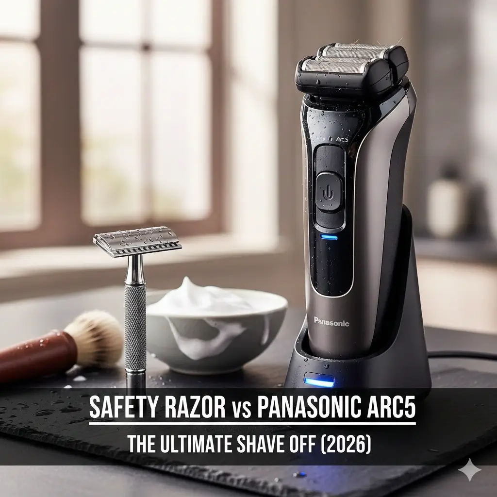 Safety Razor vs Panasonic Arc5 The Ultimate 2026 Shave Off