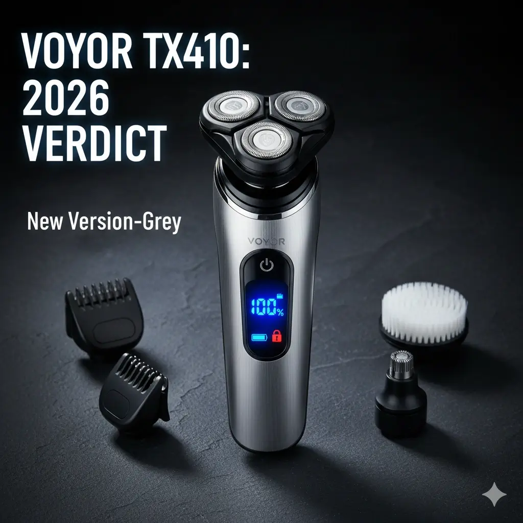 VOYOR TX410 Review The Best All-in-One Budget Shaver for Men in 2026