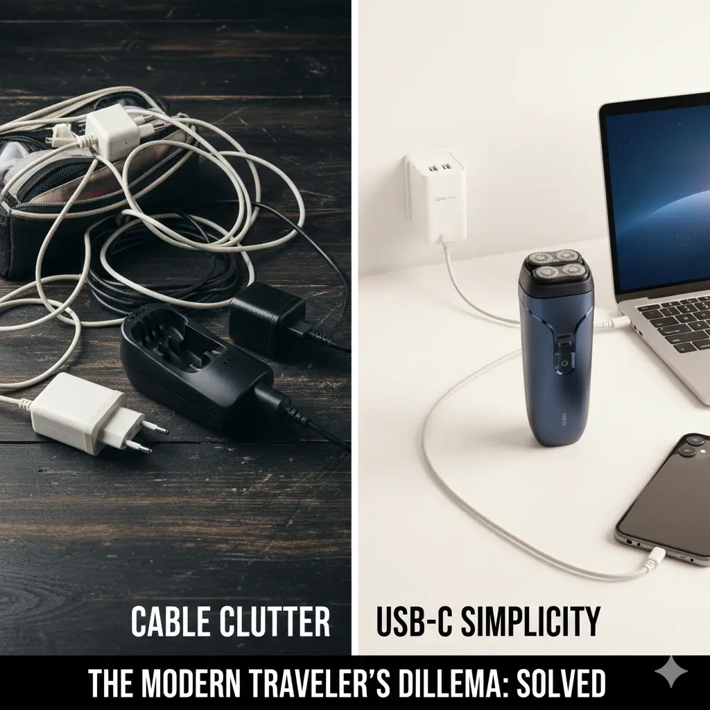 Why Every Modern Voyager Needs the Best USB-C Travel Shaver