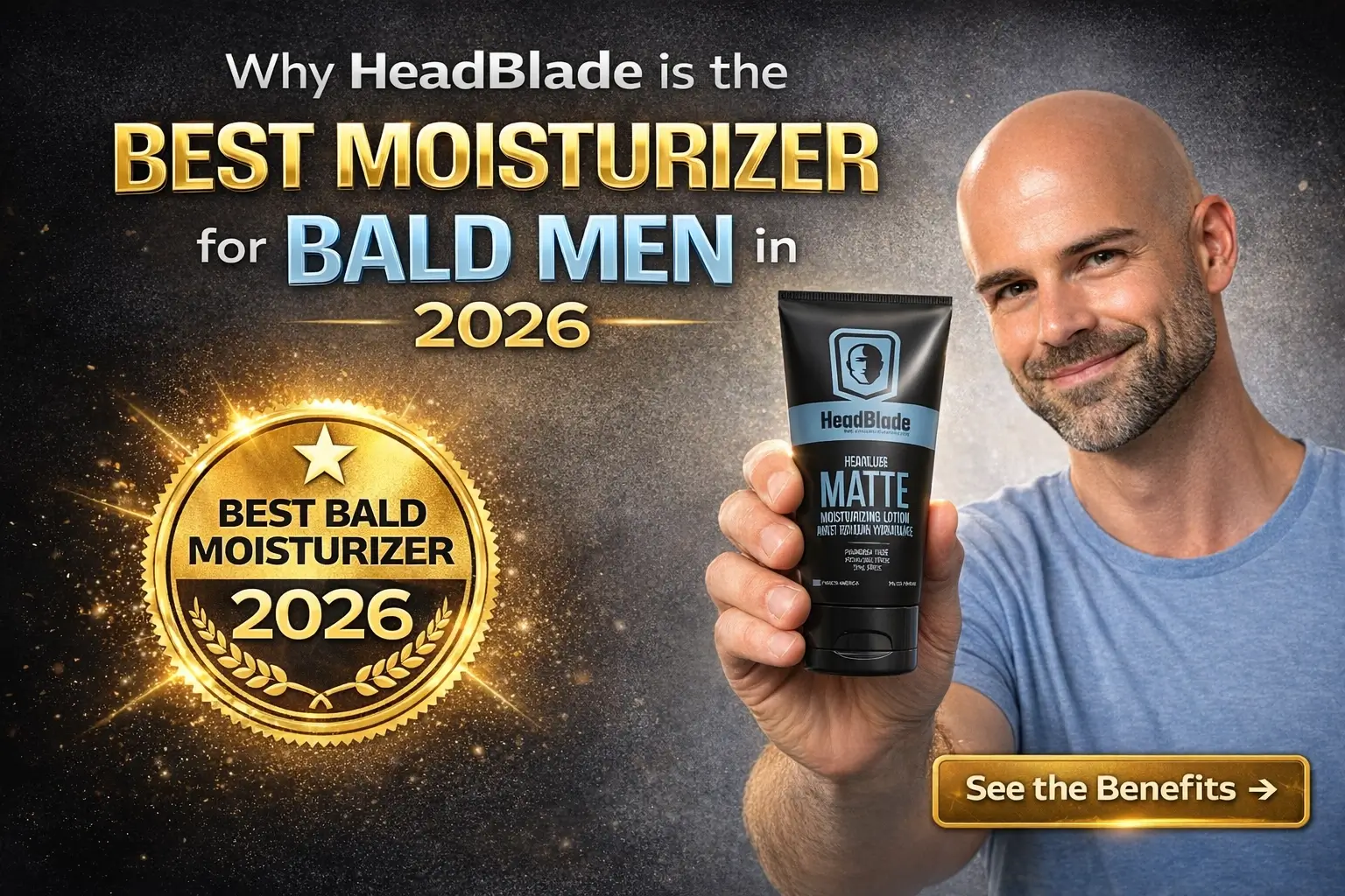 Why HeadBlade is the Best Moisturizer for Bald Men in 2026
