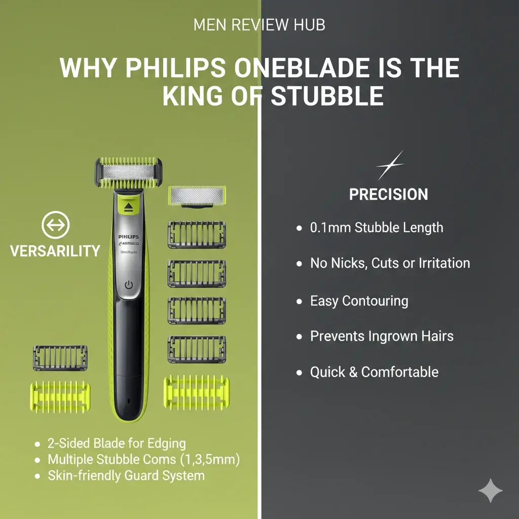 Why the Philips OneBlade is the King of Stubble