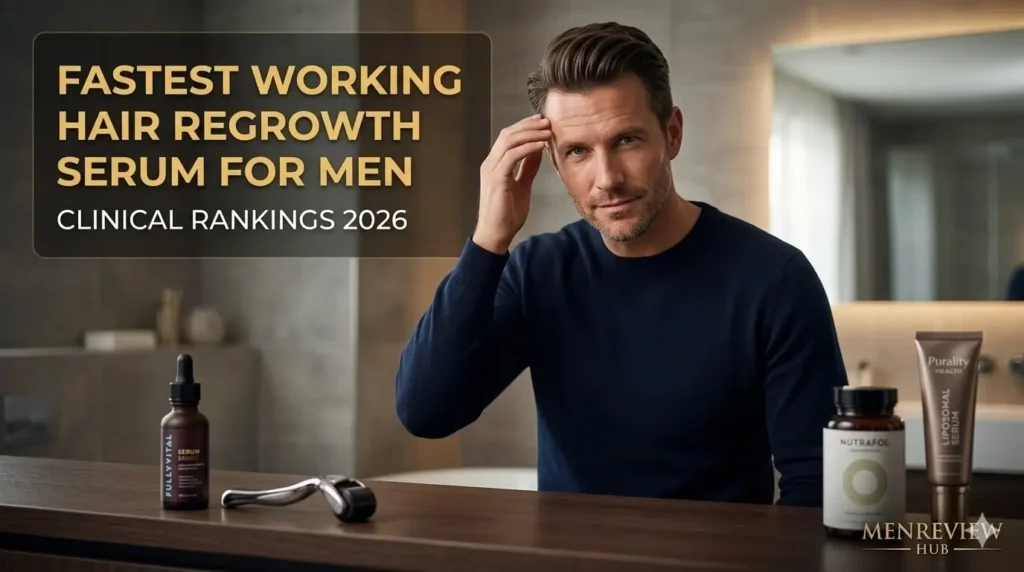 5 Best Fastest Working Hair Regrowth Serum for Men (2026)