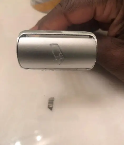 Bevel Safety Razor with Brass Weighted Handle