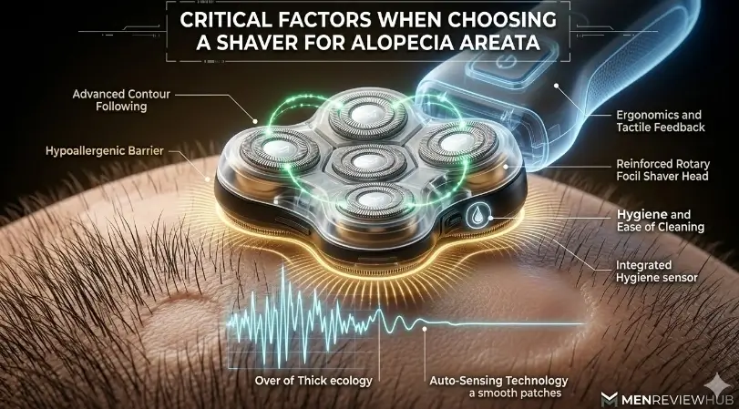 Critical Factors When Choosing a Shaver for Alopecia Areata