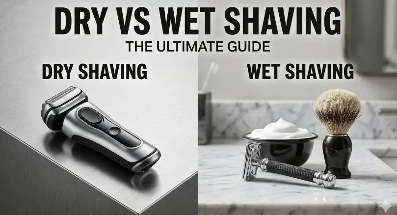 Dry vs Wet Shaving Stop Wasting Time & Ruining Your Skin