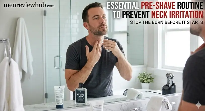 Essential Pre-Shave Routine to Prevent Neck Irritation