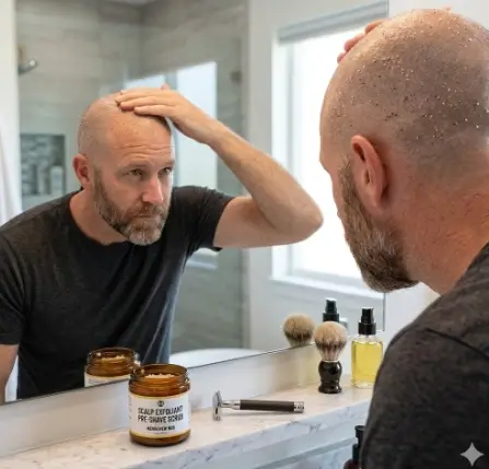 Essential Pre-Shave Steps to Prevent Razor Bumps on Your Scalp