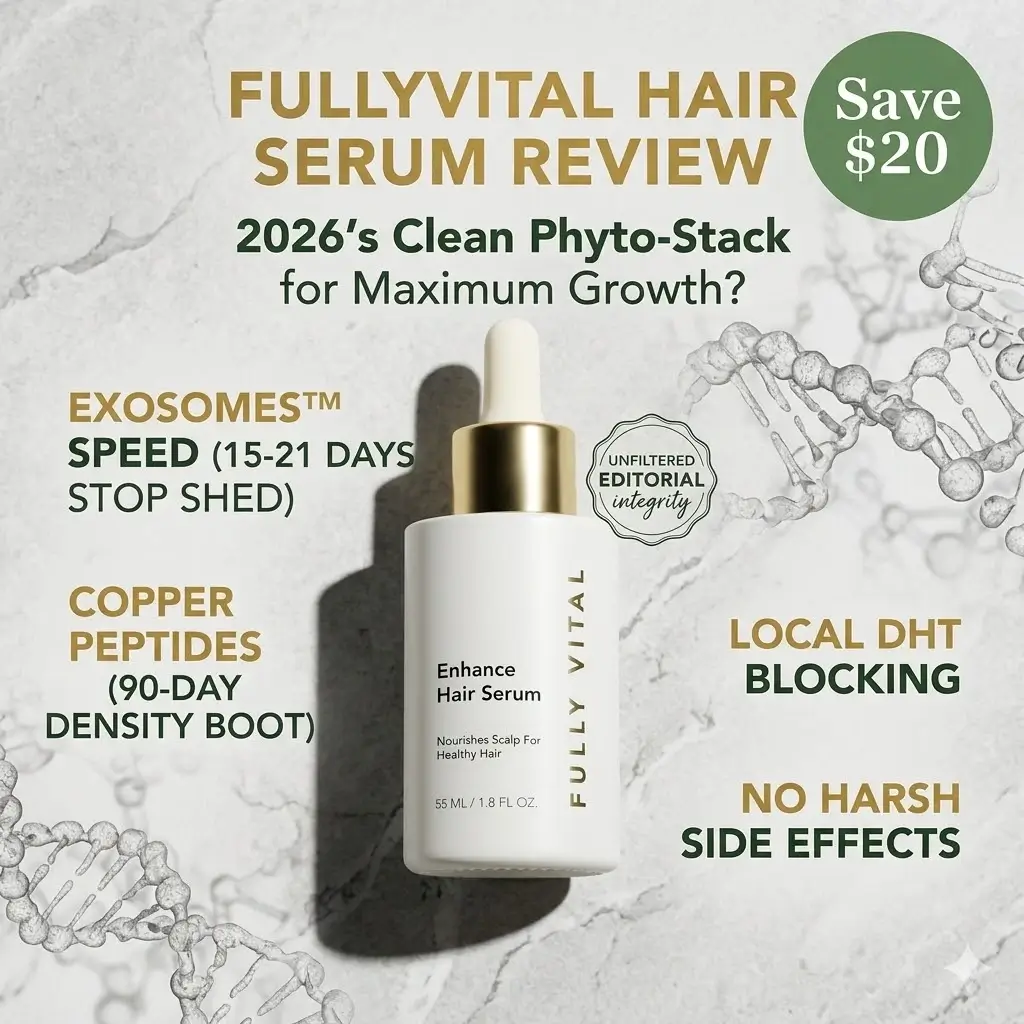 FullyVital Hair Serum Review 2026’s Ultimate Growth Secret